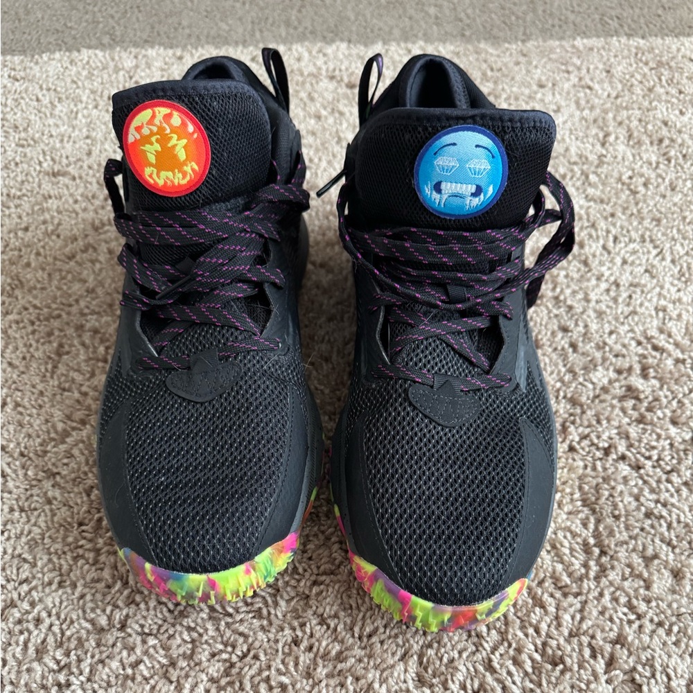 adidas Dame 8 ‘Big Mood’ Emoji Stickers Basketball Shoes - GW4336 - Size: 12